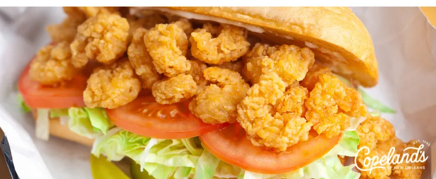 JDC -  Shrimp Po Boy Sandwich